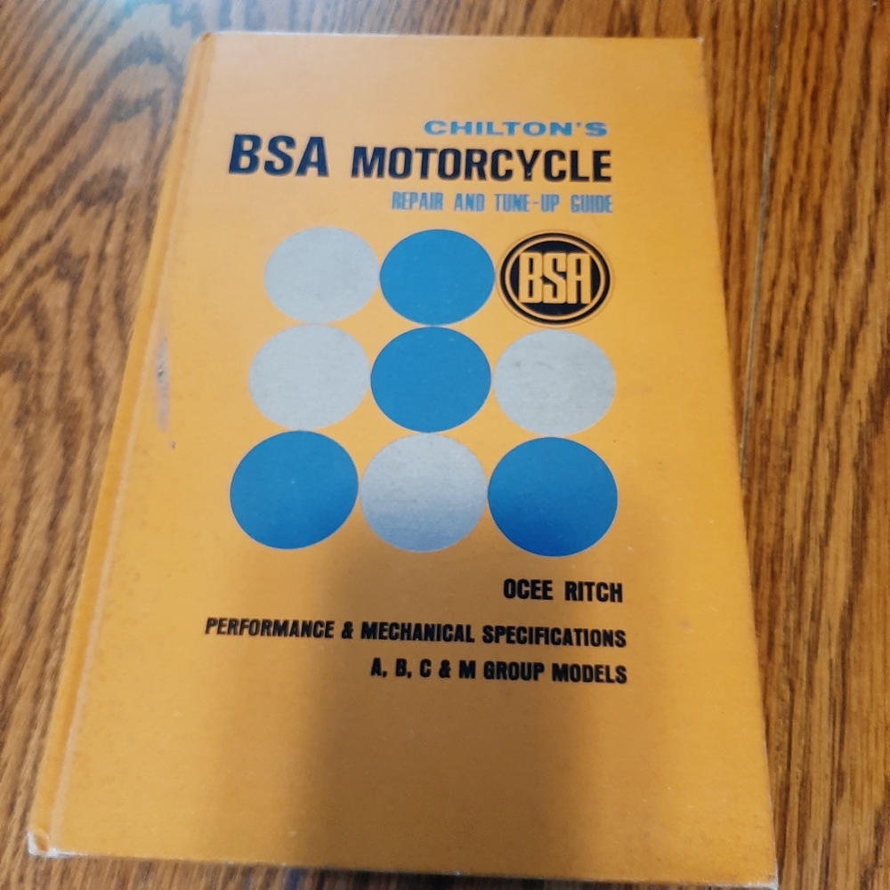 CHILTONS BSA HARDCOVER